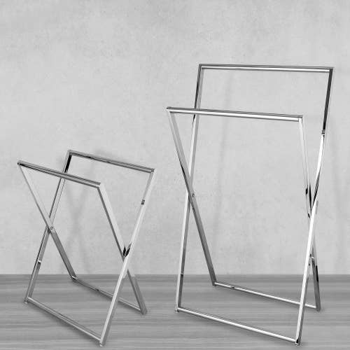 Immagine di Colombo Design Cavalletto porta salviette H.89 cm, finitura cromo B97370CR