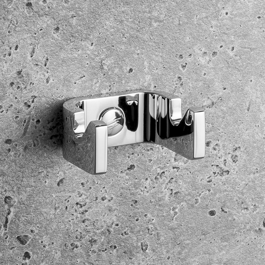 Immagine di Colombo Design Porta tergivetro "AQUACLEAN" a muro, finitura cromo B96390CR