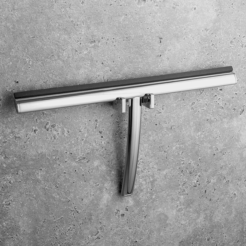 Immagine di Colombo Design Porta tergivetro "AQUACLEAN" a muro, finitura cromo B96390CR