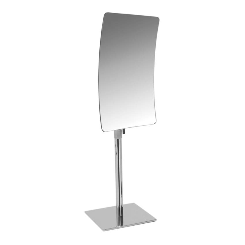 Immagine di Colombo Design Specchio da appoggio regolabile in altezza, finitura cromo B97530CR