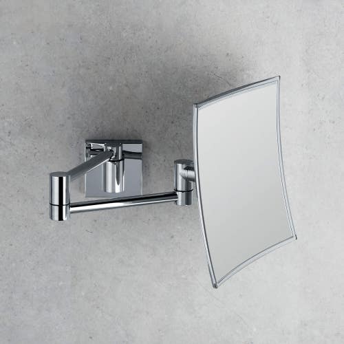 Immagine di Colombo Design Specchio a muro, finitura cromo B97540CR