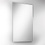 Immagine di Colombo Design FASHION MIRRORS supermirror L.60 H.100 cm, con cornice in acciaio inox B20450CR