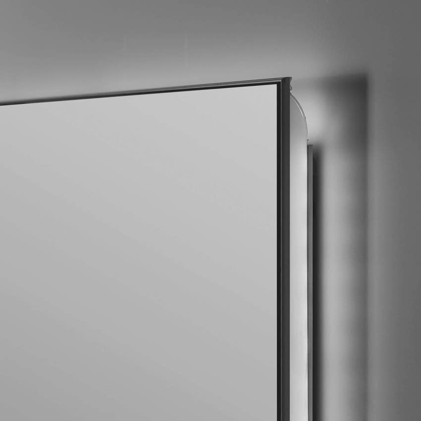 Immagine di Colombo Design FASHION MIRRORS specchio L.90 H.60 cm, in alluminio, a led B20650