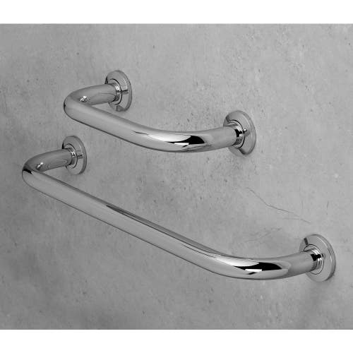 Immagine di Colombo Design CONTRACT maniglione da vasca L.30.5 cm, finitura cromo B97200CR