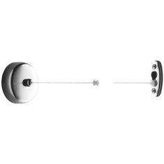 Immagine di Colombo Design CONTRACT filo stendibiancheria riavvolgibile, finitura acciaio inox B99650CR