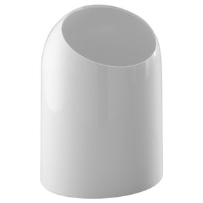 Immagine di Colombo Design CONTRACT cestino gettacarte in ABS, colore bianco B99690-BI