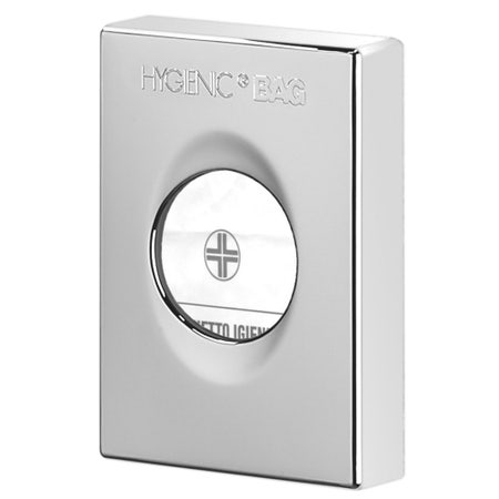 Immagine di Colombo Design CONTRACT porta sacchetti igienici in ABS cromato, finitura cromo B99820CR