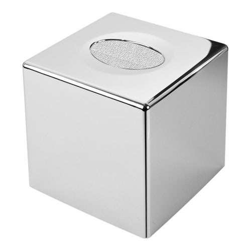 Immagine di Colombo Design CONTRACT porta Kleenex quadrato in ABS cromato, finitura cromo B99960CR