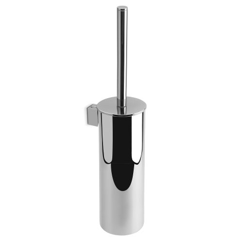 Immagine di Colombo Design CONTRACT SMART porta scopino da parete/appoggio, finitura cromo B97060CR