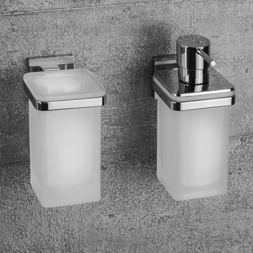 Immagine di Colombo Design BASICQ spandisapone, finitura cromo B93370CR-VAN