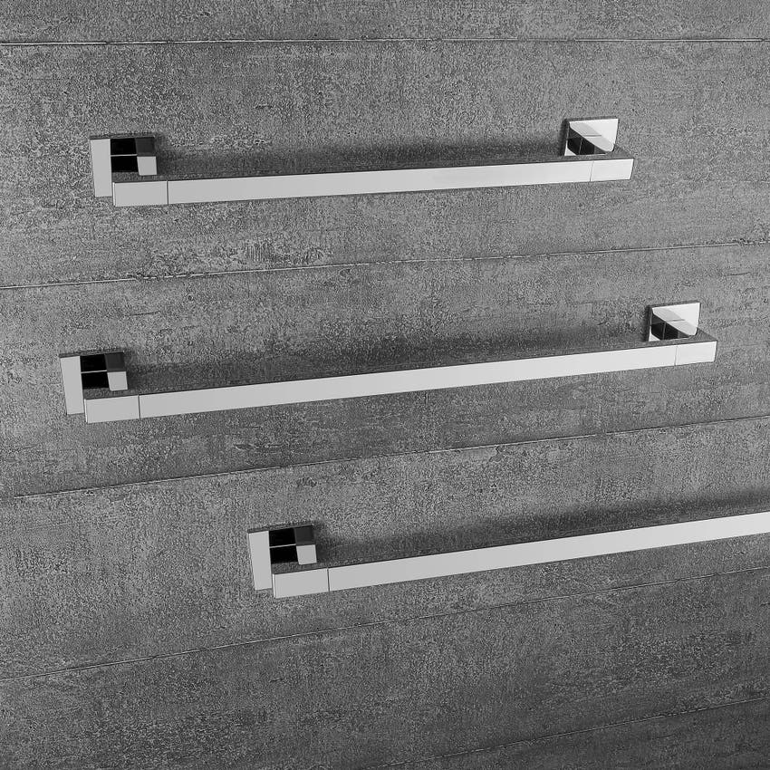 Immagine di Colombo Design BASICQ porta salvietta L.69.5 cm, finitura cromo B37110CR