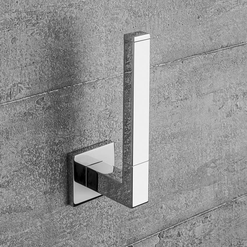 Immagine di Colombo Design BASICQ porta rotolo, finitura cromo B37900CR