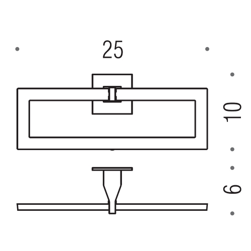 Immagine di Colombo Design FOREVER porta salvietta ad anello, finitura cromo B29310CR
