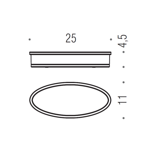 Immagine di Colombo Design LAND porta oggetti d'appoggio, finitura cromo  B28430CR-VAN
