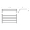 Immagine di Colombo Design LAND rack porta salvietta, finitura cromo B28870CR