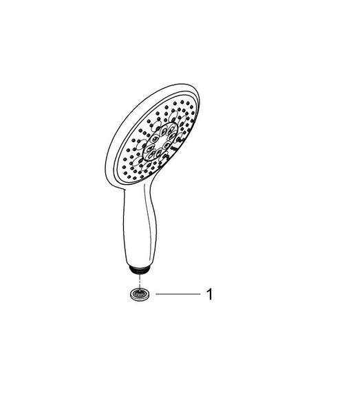 Immagine di Grohe Power&Soul® 130 Manopola Doccia, GROHE EcoJoy 27673000
