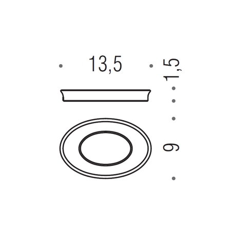 Immagine di Colombo Design RICAMBIO bacinella porta sapone B24510-VAN