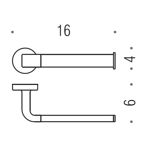 Immagine di Colombo Design NORDIC set a muro con portascopino, porta rotolo, appenditutto, dispenser sapone e porta salviette, finitura cromo SETNO002