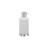 Immagine di Colombo Design NORDIC dispenser sapone d'appoggio, finitura cromo/bianco opaco B93240CR-CBO