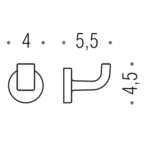 Immagine di Colombo Design NORDIC set a muro con portascopino, porta rotolo, appenditutto, dispenser sapone e porta salviette, finitura cromo SETNO002