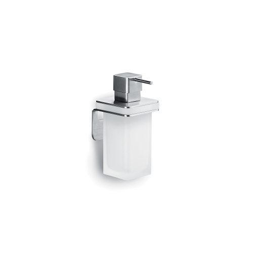 Immagine di Colombo Design OVER dispenser sapone liquido, finitura satinato (fissaggio biadesivo) B93280SS-VAN