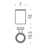 Immagine di Colombo Design PLUS porta bicchiere inamovibile, finitura cromo  W49020CR