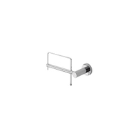 Immagine di Colombo Design PLUS porta rotolo sinistro, finitura zirconium HPS SS W4908SHPS1