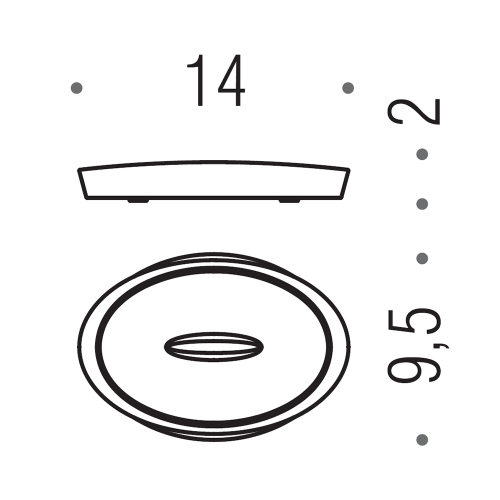 Immagine di Colombo Design PLUS porta sapone d'appoggio, finitura cromo  W49400CR