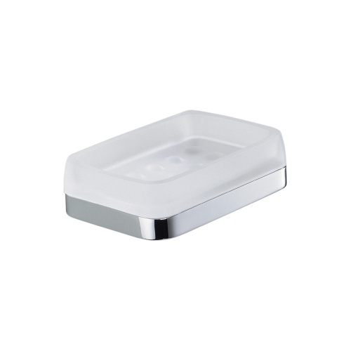 Immagine di Colombo Design TIME set a muro con porta scopino, porta rotolo reversibile, appenditutto, 2 porta salviette e porta sapone, finitura cromo SETTI003