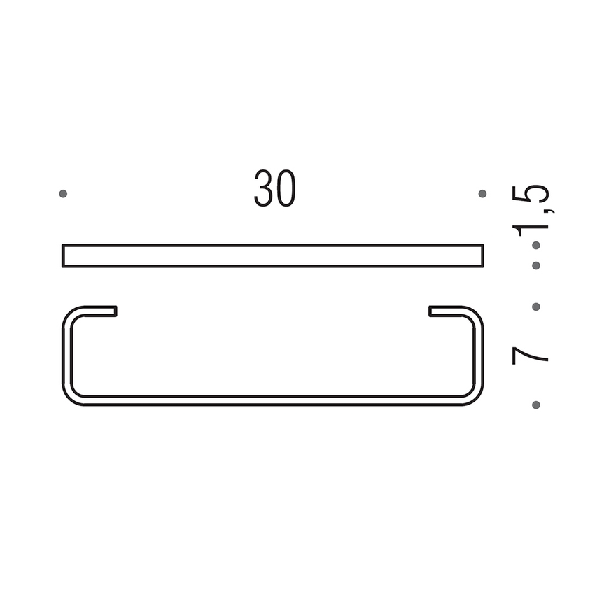 Immagine di Colombo Design TIME set a muro con porta scopino, porta rotolo reversibile, appenditutto, 2 porta salviette e porta sapone, finitura cromo SETTI003