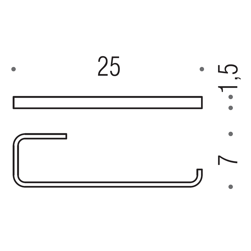 Immagine di Colombo Design TIME set a muro con porta scopino, porta rotolo coperto, appenditutto, porta salviette reversibile e dispenser sapone, finitura cromo SETTI002