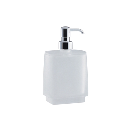Immagine di Colombo Design TIME dispenser per sapone liquido d'appoggio, finitura cromo W42810-VAN