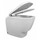 Pozzi Ginori Q3 vaso con scarico multi a parete o a pavimento completo di sedile, bianco 43340000