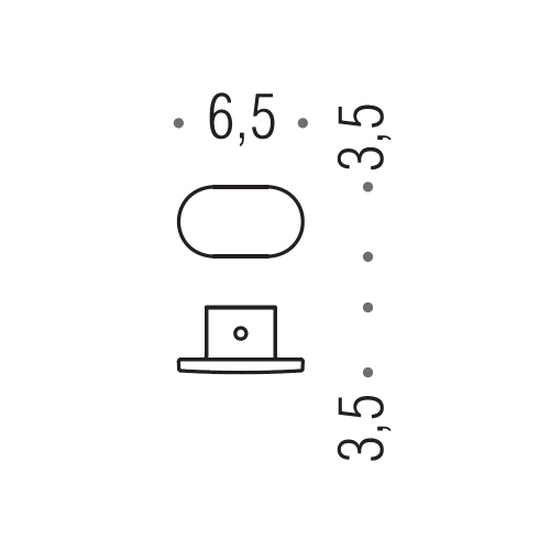 Immagine di Colombo Design BASIC appenditutto, finitura cromo  B2727-CR