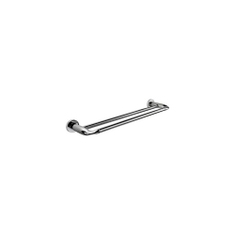 Immagine di Colombo Design BASIC porta salviette doppio, finitura cromo  B27880CR
