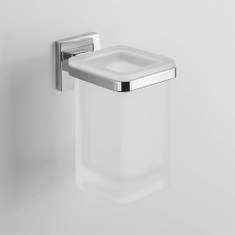 Immagine di Colombo Design BASICQ porta bicchiere, finitura cromo B37020CR-VAN