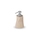 Colombo Design COOL SANDY dispenser sapone d'appoggio in resina e sabbia con pompetta satinata, finitura beige W4605-RBE