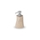 Immagine di Colombo Design COOL SANDY dispenser sapone d'appoggio in resina e sabbia con pompetta satinata, finitura beige W4605-RBE
