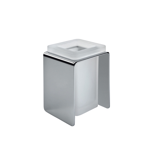 Immagine di Colombo Design FOREVER porta bicchiere d'appoggio, finitura cromo B29410CR-VAN