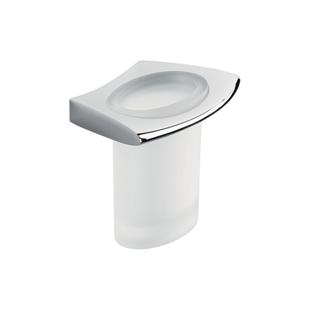 Colombo Design B93190CR-VAN LAND dipenser porta sapone liquido d'appoggio,  finitura cromo