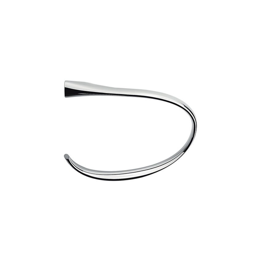 Immagine di Colombo Design LAND porta salviette ad anello, finitura cromo B28310CR