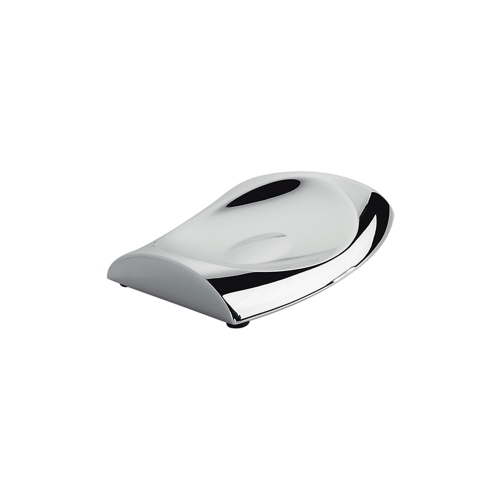 Immagine di Colombo Design LAND porta sapone d'appoggio, finitura cromo B28400CR