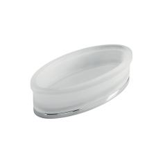 Immagine di Colombo Design LAND porta oggetti d'appoggio, finitura cromo  B28430CR-VAN