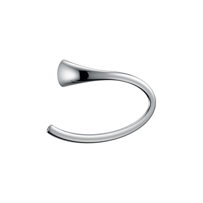 Immagine di Colombo Design LINK porta salviette ad anello, finitura cromo  B24310CR