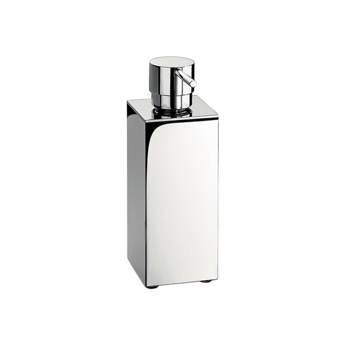Immagine di Colombo Design LOOK dispenser sapone liquido d'appoggio in ottone cromato, finitura cromo B93200CR
