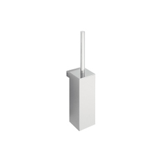 Immagine di Colombo Design LULÙ porta scopino sospeso in ABS, finitura cromo B62270CR