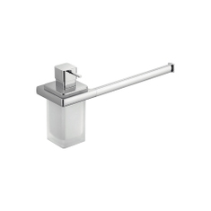 Immagine di Colombo Design LULÙ dispenser sapone liquido e porta salvietta per bidet, finitura cromo  B62740CR-VAN