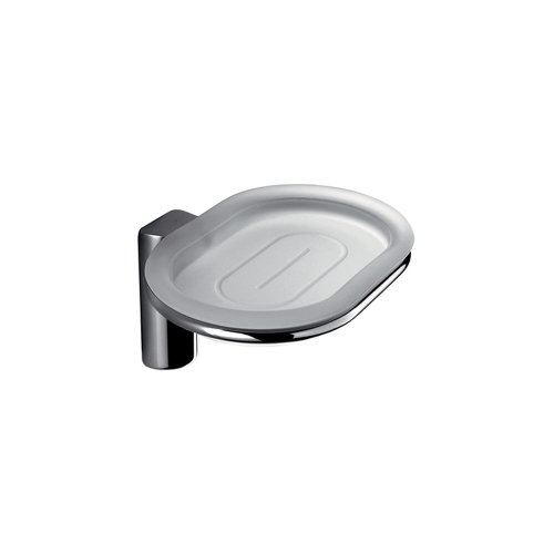 Immagine di Colombo Design LUNA porta sapone, finitura cromo  B01010CR-VAN