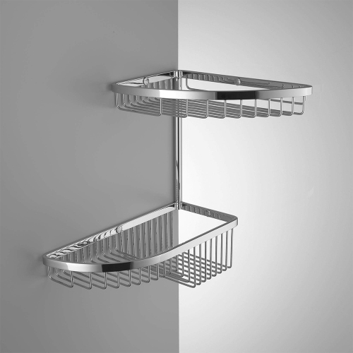 Immagine di Colombo Design Angolare doppio, finitura cromo B96070CR