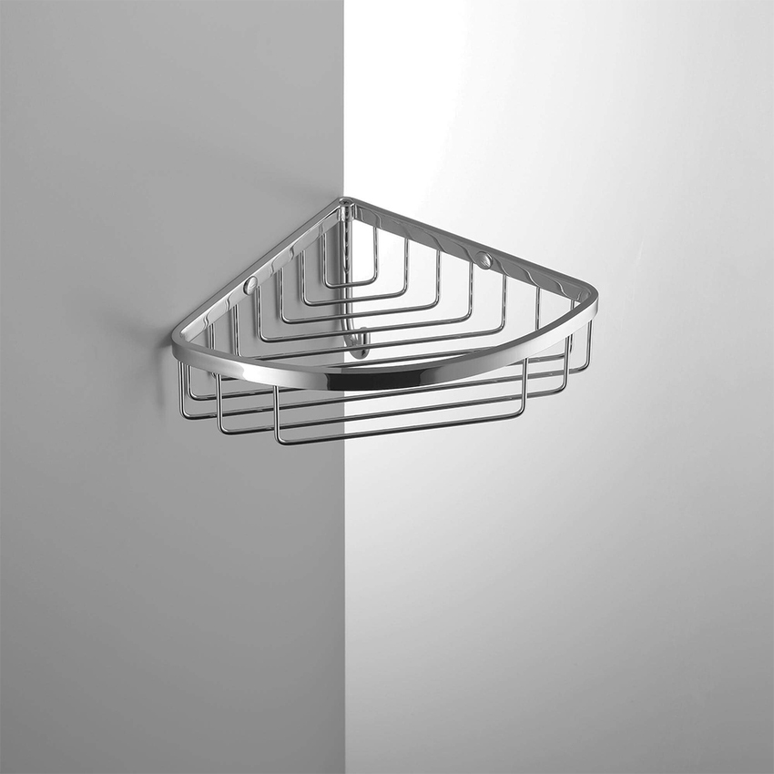 Immagine di Colombo Design Angolare semplice con gancio, finitura cromo B96160CR